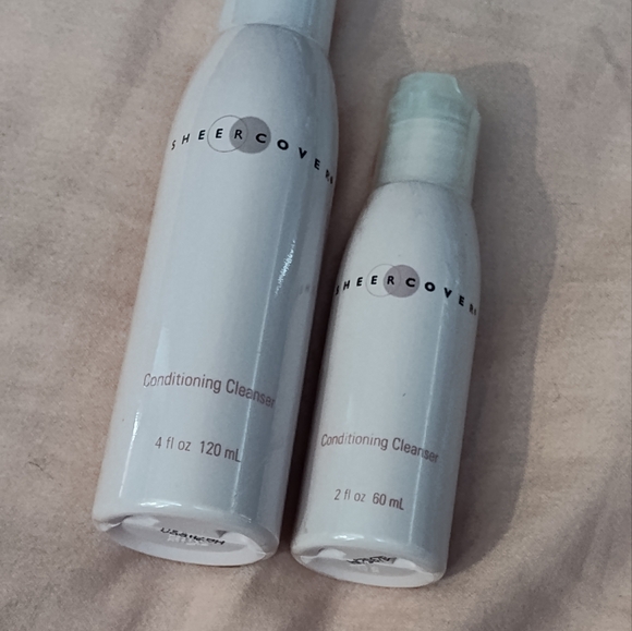 NWT!! Sheer Cover Conditioning Cleansers (4oz & 2oz) - Picture 6 of 8